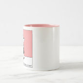 Cat Tasse_Pink Zweifarbige Tasse (Mittel)