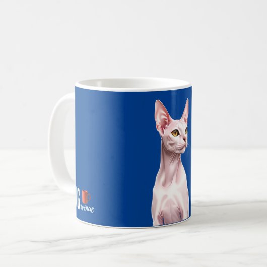 Cat Tasse - Sphynx Edition (Vorderseite Links)