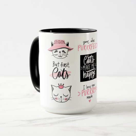 Cat-Tasse Tasse (Vorderseite Links)