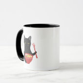 Cat-Tasse Tasse (Vorderseite Links)
