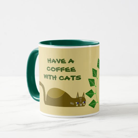 CAT-TASSE TASSE (Vorderseite Links)