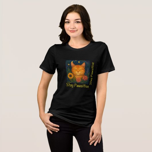 Cat Tee Shirt (Vorderseite voll)