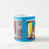 Cat Television Cat Lovers, Fernsehbeobachter Kaffeetasse (Mittel)