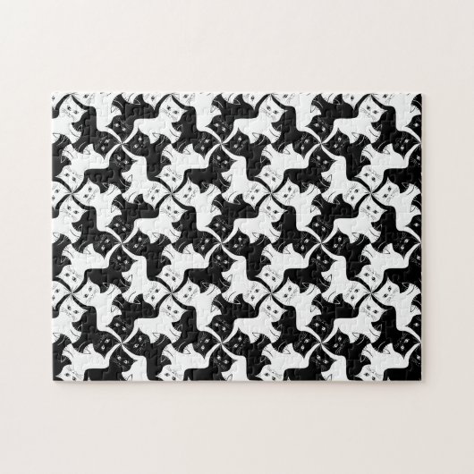 Cat Tessellation Puzzle (Horizontal)