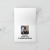 CAT THANK YOU CARD DANKESKARTE (Innenseite)