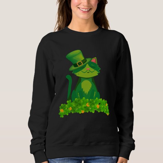 Cat The Ultimate Guide to Celebrating St Patrick s Sweatshirt (Vorderseite)