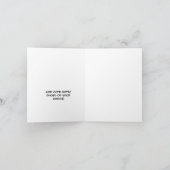 Cat Theme Funny Verlobung Glückwunschs Karte Vogel (Innenseite)