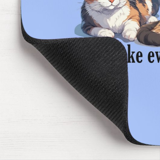 Cat Theme Mousepad mit ansprechender Farbe (Ecke)