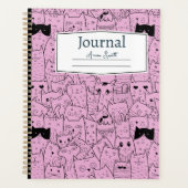 Cat Themed Annual Planer (Vorderseite)