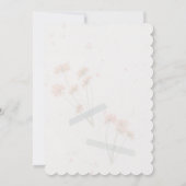 Cat Themed Birthday Party Einladung (Rückseite)