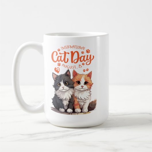 Cat-Themed Kaffeetasse (Links)