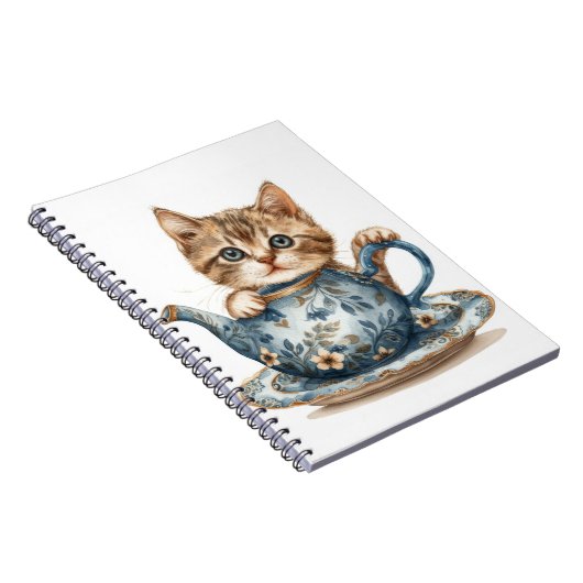 Cat-Themed-Notebook Notizblock (Rechte Seite)