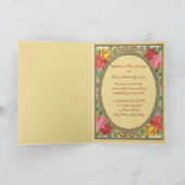 Cat Themed Wedding Ankündigung (Innenseite)