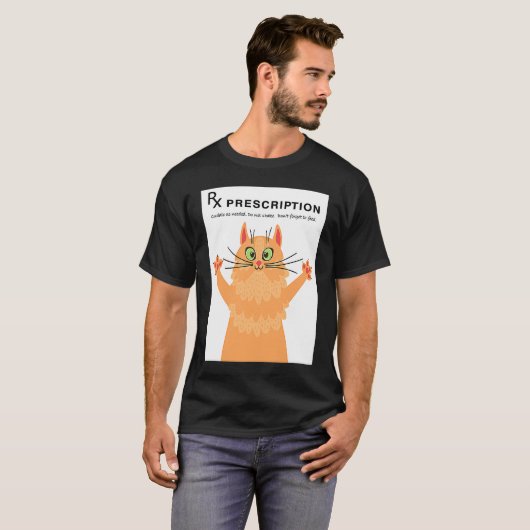 Cat Therapy T-Shirt (Vorne ganz)