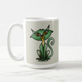 Cat Throw-Tasse - Katzengeschenk Kaffeetasse