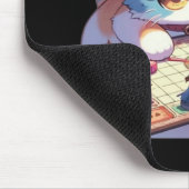 Cat Throwing Dice Tabletop Game Mousepad (Ecke)