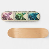 Cat Ticket: Design der Whimsical Skateboard" Skateboard (Horizontal)