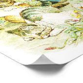 Cat Tom Kitten Poster für Baby & Kinderzimmer Wand (Ecke)