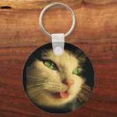 Cat Tongue Schlüsselanhänger (Vorderseite)