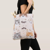 Cat Tote Bag - Adorable & Fun Feline Accessoire Tasche (Von Nahem)