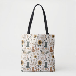 Cat Tote Bag Tasche