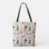 Cat Tote Bag Tasche (Rückseite)
