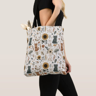 Cat Tote Bag Tasche