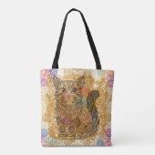 Cat Tote Bag Tasche (Rückseite)