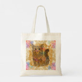 Cat Tote Bag Tragetasche (Rückseite)