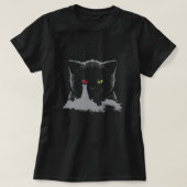 Cat Tower Of Sauron Cats Eyes Kitten Owner Pet Gif T-Shirt (Design vorne)