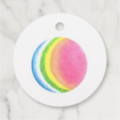 Cat Toy Ball Geschenkanhänger (Rückseite)