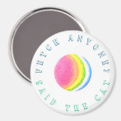 Cat Toy Magnet (Vorderseite/Rückseite)