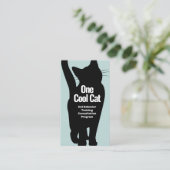Cat Trainer Verhaltenskarte Visitenkarte (Stehend Vorderseite)