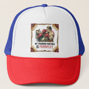 Cat Training Partner Classic Hat - Muay Thai Truckerkappe