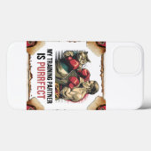 Cat Training Partner Iphone case - Muay Thai (Rückseite (Horizontal))
