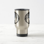 Cat Travel Mug Fat Cat Cups Tasse Cat Lover Gesche (Mittel)