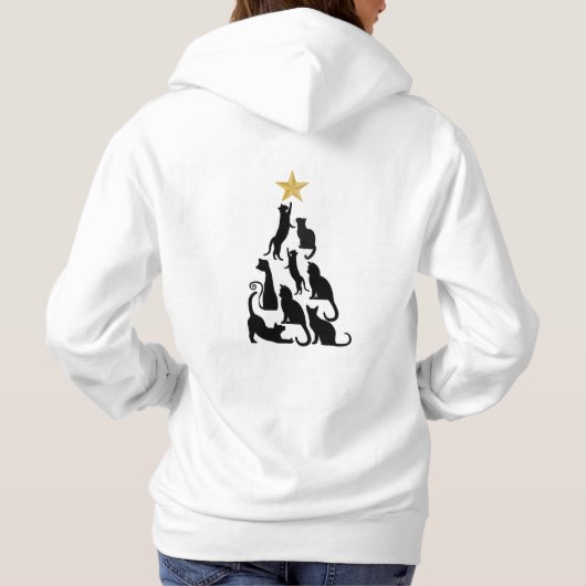 Cat tree hoodie (Rückseite)