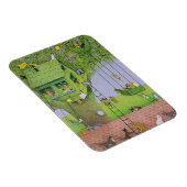 Cat Tree House Magnet (Rechte Seite)