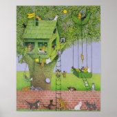 Cat Tree House Poster (Vorne)