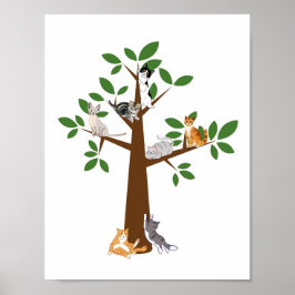 Cat Tree Poster