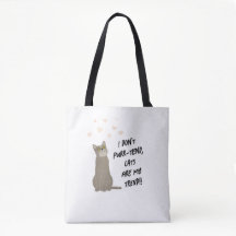 Cat Trend Tote Bag