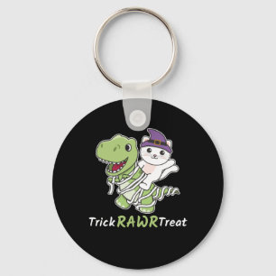 Cat Trick Rawr Leckerei T-rex Mummy Costume Schlüsselanhänger