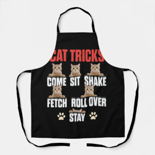 Cat Tricks Cat Training Komm Sit Shake Fetch Roll Schürze