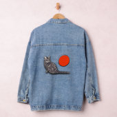 Cat trifft den Vollmond Jeansjacke (Hangar)