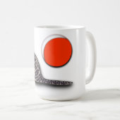 Cat trifft den Vollmond Kaffeetasse (VorderseiteRechts)