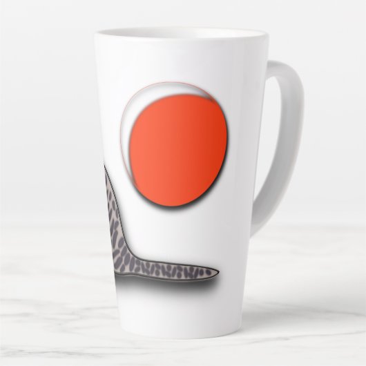 Cat trifft den Vollmond Milchtasse (Rechte Ecke)