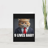 Cat Trump 9 Lives Ba1 Karte (Vorderseite)