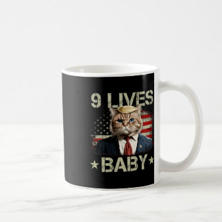 Cat Trump 9 Lives Ba Kaffeetasse