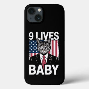 Cat Trump 9 Lives Baby Funny Trump Cat Case-Mate iPhone Hülle
