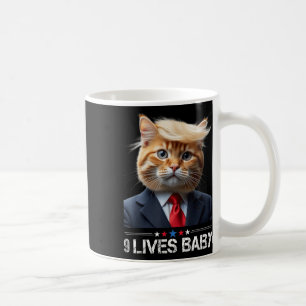 Cat Trump 9 Lives Baby Kaffeetasse
